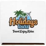 Custom Virtual Welcome Box with your company logo - 3