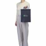 Custom Out of the Ocean® Reusable Lunch Shopper with Click N' Stay® - Black with your company logo - 3