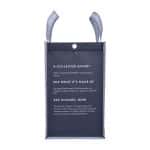 Custom Out of the Ocean® Reusable Lunch Shopper with Click N' Stay® - Black with your company logo - 4