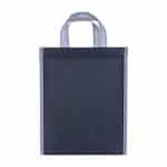 Custom Out of the Ocean® Reusable Lunch Shopper with Click N' Stay® - Black with your company logo - 6