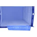 Custom Out of the Ocean® Reusable Lunch Shopper with Click N' Stay® - Navy with your company logo - 3