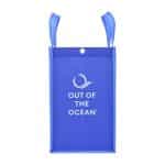 Custom Out of the Ocean® Reusable Lunch Shopper with Click N' Stay® - Navy with your company logo - 4