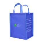 Custom Out of the Ocean® Reusable Lunch Shopper with Click N' Stay® - Navy with your company logo - 6
