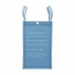 Custom Out of the Ocean® Reusable Lunch Shopper with Click N' Stay® - Slate Grey with your company logo - 3