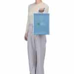 Custom Out of the Ocean® Reusable Lunch Shopper with Click N' Stay® - Slate Grey with your company logo - 4