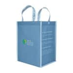 Custom Out of the Ocean® Reusable Lunch Shopper with Click N' Stay® - Slate Grey with your company logo - 6