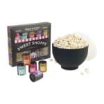 Custom Sweet Celebration Popcorn Party Gift Box - Black with your company logo - 1