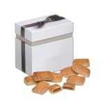 Custom Elegant Treats Gift Box w/Cinnamon Churro Toffee with your company logo - 1