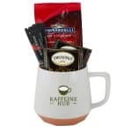 Custom 12 Oz. Terra Cotta Ceramic Mug Gift Set F with your company logo