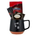 Custom 12 Oz. Terra Cotta Ceramic Mug Gift Set F with your company logo - 2