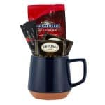 Custom 12 Oz. Terra Cotta Ceramic Mug Gift Set F with your company logo - 3