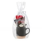 Custom 14 Oz. Cork Bottom Ceramic Mug Gift Set F with your company logo - 2