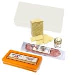 Custom Charcuterie Gourmet Meat & Cheese Sampler Set In Gift Box with your company logo - 1