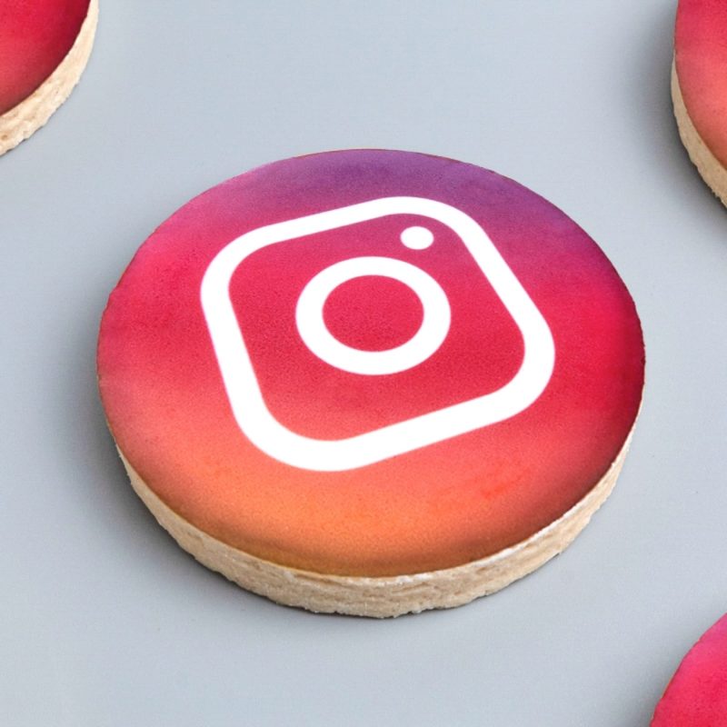 Custom Custom Full Color Cookies with your company logo