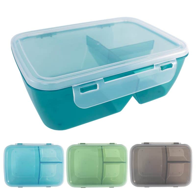 Custom Full Color Translucent Lunch Container with your company logo - 1