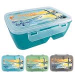 Custom Full Color Translucent Lunch Container with your company logo