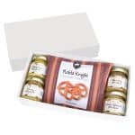 Custom Gourmet Mustard Set With Pretzels In Gift Box with your company logo - 1