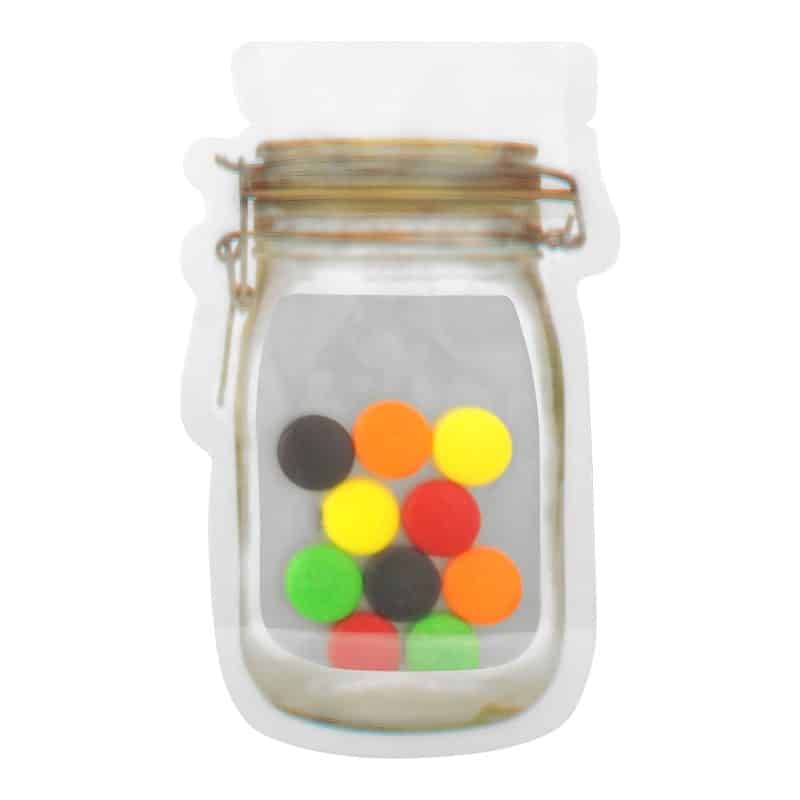 Custom Mason Jar Bag of Printed Candy with your company logo - 9