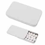 Custom Signature Peppermints In Slider Tin with your company logo - 1