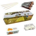 Custom S'mores Campfire Kit with your company logo