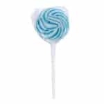 Custom Swirl Lollipop With Round Label with your company logo - 1