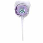 Custom Swirl Lollipop With Round Label with your company logo - 4