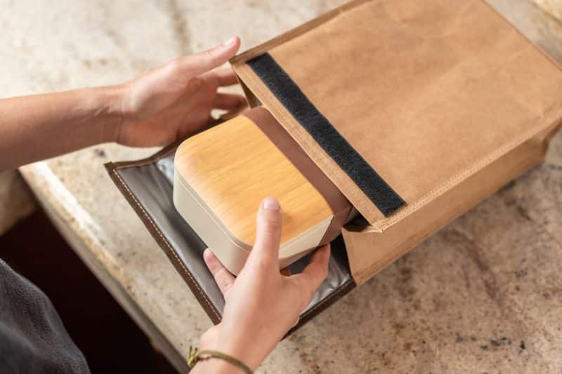 Custom WashaPaper Lunch Bag with your company logo - 3