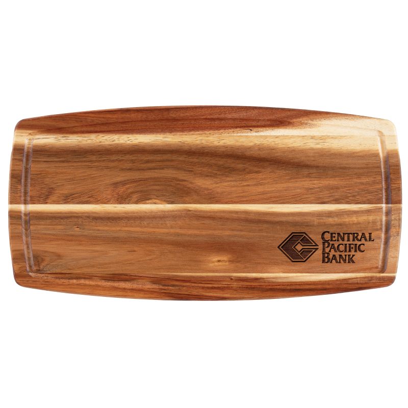 14-TB-Home®-Acacia-Wood-Serving-Cutting-Board-wJuice-Groove-20-7700 Custom 14" TB Home® Acacia Wood Serving & Cutting Board w/Juice Groove with your company logo