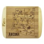 Custom A Slice of Life Arizona Serving & Cutting Board with your company logo