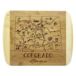 Custom A Slice of Life Colorado Serving & Cutting Board with your company logo