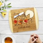 Custom A Slice of Life Colorado Serving & Cutting Board with your company logo - 3
