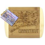 Custom A Slice of Life Connecticut Serving & Cutting Board with your company logo - 1