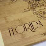 Custom A Slice of Life Florida Serving & Cutting Board with your company logo - 5