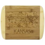Custom A Slice of Life Kansas Serving & Cutting Board with your company logo - 4