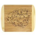 Custom A Slice of Life Kauai Serving & Cutting Board with your company logo - 1
