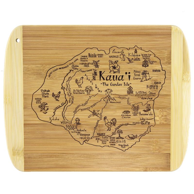 Custom A Slice of Life Kauai Serving & Cutting Board with your company logo - 1