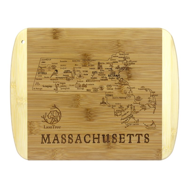 A-Slice-of-Life-Massachusetts-Serving-Cutting-Board-20-6889 Custom A Slice of Life Massachusetts Serving & Cutting Board with your company logo