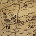 Custom A Slice of Life Mississippi Serving & Cutting Board with your company logo - 2