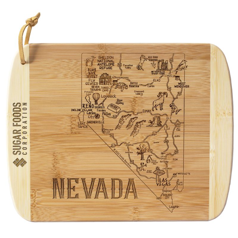 A-Slice-of-Life-Nevada-Serving-Cutting-Board-20-6907 Custom A Slice of Life Nevada Serving & Cutting Board with your company logo