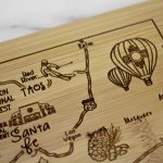 Custom A Slice of Life New Mexico Serving & Cutting Board with your company logo - 3