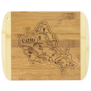 Custom A Slice of Life Oahu Serving & Cutting Board with your company logo