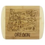 Custom A Slice of Life Oregon Serving & Cutting Board with your company logo - 4