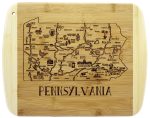 Custom A Slice of Life Pennsylvania Serving & Cutting Board with your company logo - 6