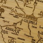 Custom A Slice of Life South Carolina Serving & Cutting Board with your company logo - 2