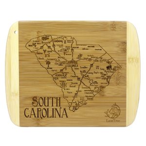 Custom A Slice of Life South Carolina Serving & Cutting Board with your company logo