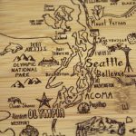 Custom A Slice of Life Washington Serving & Cutting Board with your company logo - 2