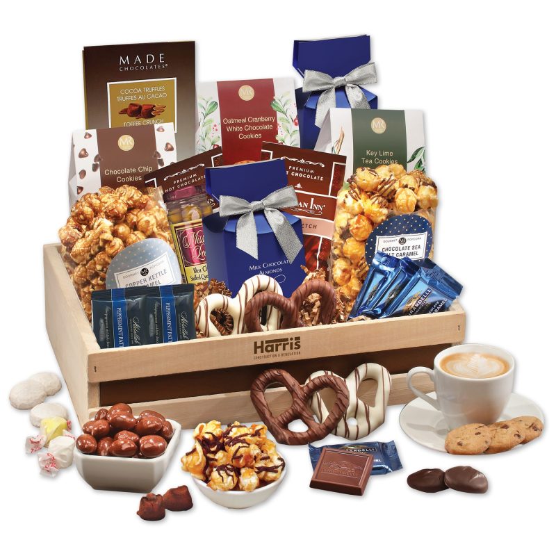 Crate-Full-of-Snacks-CRH7415 Custom Crate Full of Snacks with your company logo
