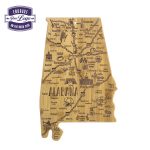Custom Destination Alabama Cutting & Serving Board with your company logo - 3