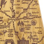 Custom Destination Alabama Cutting & Serving Board with your company logo - 4