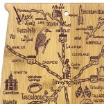 Custom Destination Alabama Cutting & Serving Board with your company logo - 5